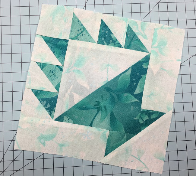 Make This Quick Block With Just Two 10″ Squares